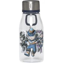 BECKMANN Trinkflasche Race transparent/mehrfarbig 0,4 l