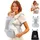 Bellababy Babytrage für Neugeborene bis Kleinkinder 0-36 Monate, 3D Air Mesh Rucksack für Kleinkinder,ergonomischer 6 in 1 Fronttrage(Cotton Light Grey)