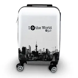 Berwin Fly the World Koffer-Set 3-tlg. weiß/black