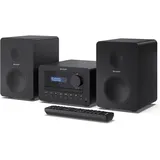 Sharp XL-B514(BK) TOKYO FM Hi-Fi Micro System, Schwarz