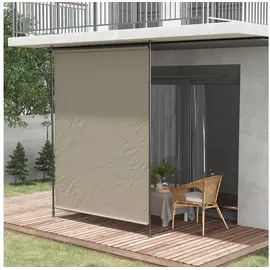Outsunny Senkrechtmarkise 200 x 305 cm Sand