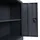 Mendler HWC-O50 Aktenschrank 98x80x40cm dunkelgrau