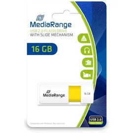 MediaRange Slider 16GB verschiedene Farben