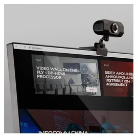 Lindy HD-Webcam Schwarz