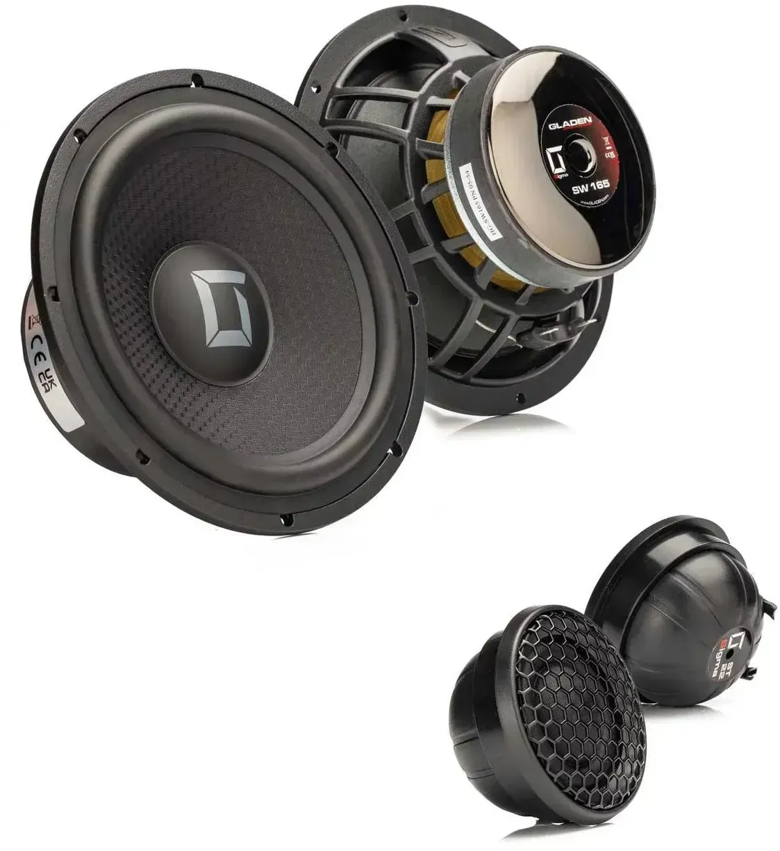 Gladen SIGMA 165.2 AC 6.5 Zoll Luidsprekerset | Masori