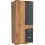 WIMEX Kleiderschrank »Click«, grau