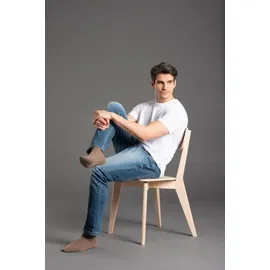 CAMANO Comfort Baumwoll Crew Socken 8700 - caramel melange 43-46