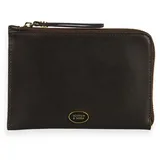 Scotch & Soda Leather Travel Wallet Unisex Geldbörse walnut