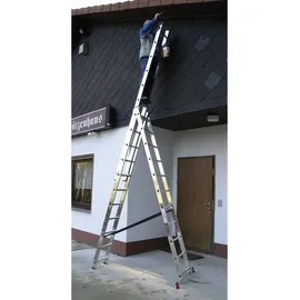 Krause Corda Vielzweckleiter 3 x 11 Sprossen