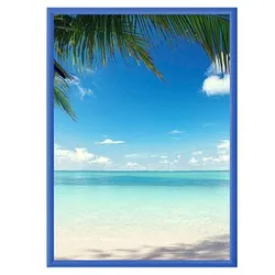 Showdown® Displays  Klapprahmen blau 24,1 x 32,8 cm