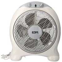 EDM Lüfter box Lüfter weiß/grau Leistung: 45w Flügel: ø30,5cm
