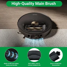 bpbdzz 32 Stück Zubehörset für Dreame L10s Ultra Gen 3/X40 Ultra Complete/X40 Master für Mova P50 Pro/P10, 2 Hauptbürsten, 4 Filter, 6 Wischpads, 6 S...