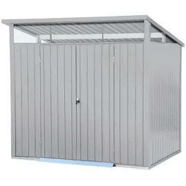 DURAMAXX Gerätehaus 2,49 x 2,31 m Weiß