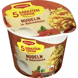 Maggi 5 Minuten Terrine Nudeln Rahmsauce 61G