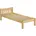 Massivholz-Bett natur 90x200 Futonbett Bettrahmen Singlebett 60 38-09FL