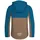 TROLLKIDS Kristiansand Jacke - Atlantic Blue / Mocca Brown / Glow Orange - 152 cm