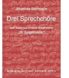 3 Sprechchöre nach Morgenstern