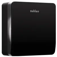 Satino Toilettenpapierspender L, JT2 schwarz