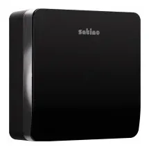 Satino Toilettenpapierspender Jumbo Schwarz