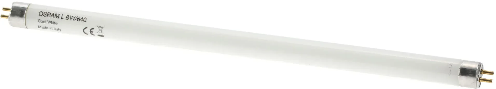 Leuchtstofflampe Osram: L8W/25, Schaltkästen, Kaltes Weiss Energieeffizienzklasse A, Energieverbrauch 9 kWh/1000h, 385 lm (KD-00115332)