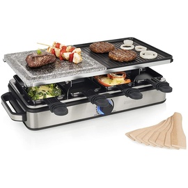 Princess Raclette 8 Stone und Grill Deluxe