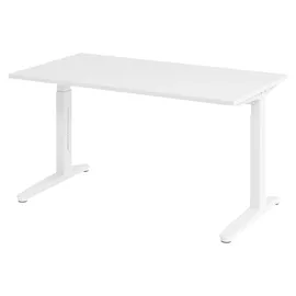 bümö Schreibtisch Serie-XB Weiß