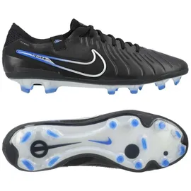 Nike Legend 10 ELite Herren Black/Chrome-Hyper Royal 43