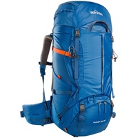 Tatonka Yukon 50+10 - Trekkingrucksack mit Frontzugriff, verstellbarem Rückensystem, extra Bodenfach, Regenhülle und 60 Liter Volumen (blue)