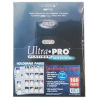 Ultra Pro 100x Ultra Pro Platinum Pages 16-Pocket Seiten (Fachgröße: 41x63mm)
