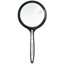 TOOLCRAFT TO-8976468 Handlupe Vergrößerungsfaktor: 2 x, 4 x Linsengröße: (Ø) 76 mm Schwarz