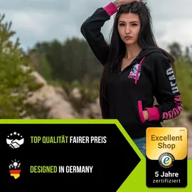 Broken Head Hoodie Original Pink XS