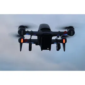 Roboterwerk MONA 500 Dual, für DJI FPV Drohnen Beleuchtungssystem, Schwarz