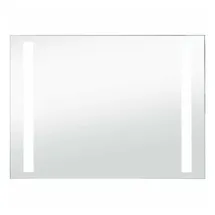 vidaXL Badezimmer-Wandspiegel mit LEDs 100x60 cm