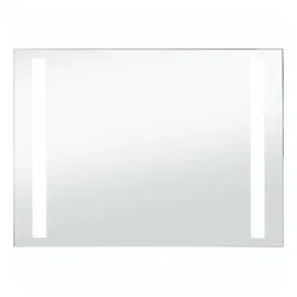 vidaXL Badezimmer-Wandspiegel mit LEDs 100x60 cm