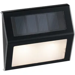 Outdoor Solar Stufen/TreppenleuchteIP44 3000K Metall/Kunststoff Grau