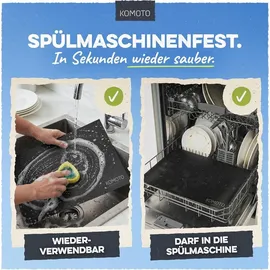 KOMOTO Grillmatte 50 x 40 cm antihaftbeschichtet