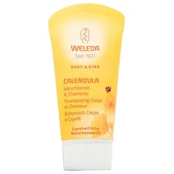 Weleda Baby and Child Shampoo und Duschgel für Kinder Ringelblume 20 ml