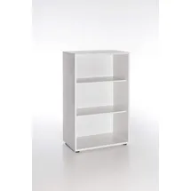 MÖBELPARTNER Aktenregal 65 x 110 x 39,5 cm Grau