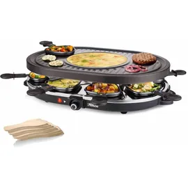 Princess 162700 Raclette 8 Oval Grill Party