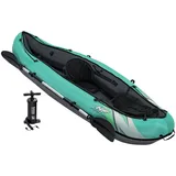 BESTWAY Kajak, Grün, Metall, Kunststoff, 86x40x280 cm, Freizeit, Pools und Wasserspaß, Schlauchboote , 23 Aufblasbares Boot 1 Person(en) Reisen/Erholung