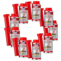 9x 125ml LIQUI MOLY 21721 Anti-Bakterien-Diesel-Kraftstoffadditiv Biozid