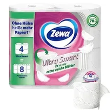 Zewa Toilettenpapier Ultra Smart 4-lagig 4 Rollen