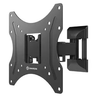 ONKRON TV-Wandhalterung NP24-B Schwarz neigbar, schwenkbar 17-43 Zoll