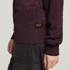 G-Star Pointelle Pullover Rot XS