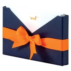 3 Stück Rössler Kartenbox 18211671002 Dackel neonorange 4014970246838 Rössler 8 Stück