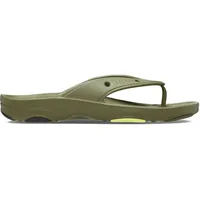 Crocs Unisex's Classic All-Terrain Flip Flop, 37/38 EU, Aloe, 4.5 UK - 37/38 EU