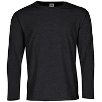 FRUIT OF THE LOOM Valueweight Long Sleeve T - Grau