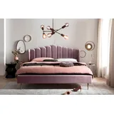 SalesFever Polsterbett 152 x 218 cm Rosa