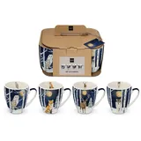 ppd Jumbotassen Winter Animals 0,35 l Dunkelblau 4 St.