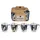 ppd Jumbotassen Winter Animals 0,35 l Dunkelblau 4 St.
